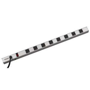 Vertical AC Power Outlet Strip, 8-Outlet, 26in