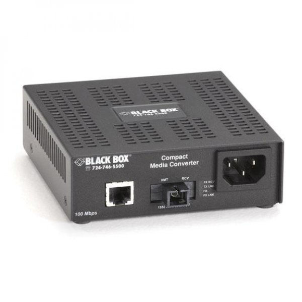 Compact Media Converter, 100BASE-TX/100BASE-BX, 20