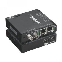 Hardened Media Converter Switch, 10/-100-Mbps Copp