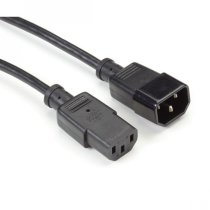 Extension Power Cord, IEC C13 to IEC C14, 2-ft. (0