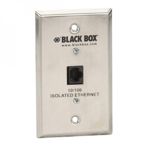 Wallplate Data Isolator, Stainless Steel, 10/100