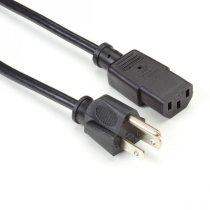 North Amer PC/Monitor Power Cord, NEMA 5-15P to IE
