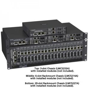 High-Density Media Converter Sys II Chassis, 20-Sl
