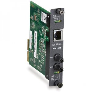 High-Density Media Converter Sys II, 100BASE-TX to