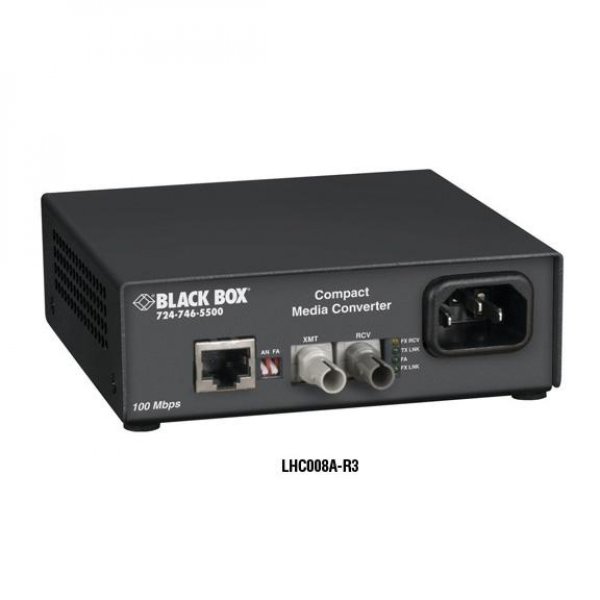 Compact Media Converter, 100BASE-TX/100BASE-SX Mul