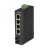 Hardened Mini Industrial Switch, 5-Port (4-to-1);