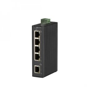 Hardened Mini Industrial Switch, (5) 10-/100-Mbps
