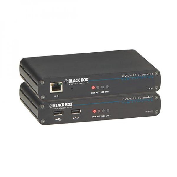 LRX KVM Extender - DVI, USB