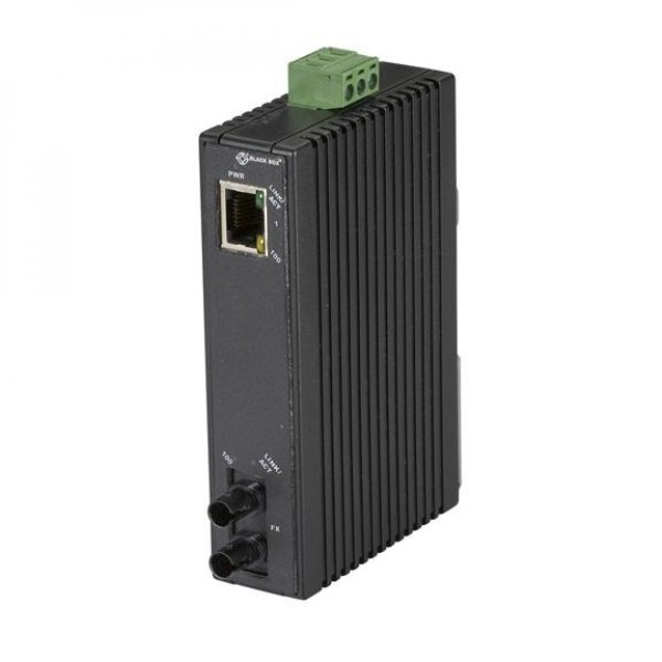 Hardened Mini Industrial Media Converter, (1) 10-/