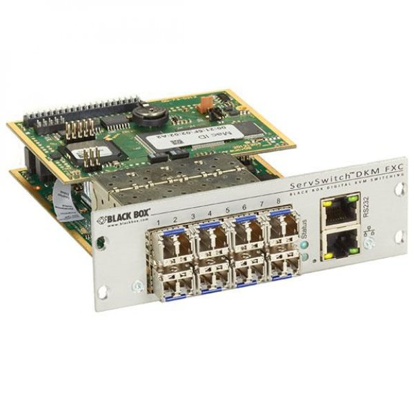 Compact Card DKM FXC All-Fiber Matrix Switch - 8-P