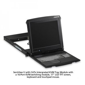 ServView V w/CATx Integrated KVM Tray Module, 16-P