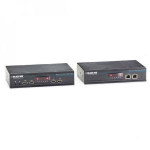 Dual-Head DisplayPort KVM Extender over CATx