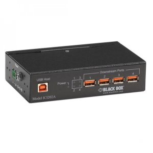 Industrial-Grade USB Hub, 4-Port w/Isolation