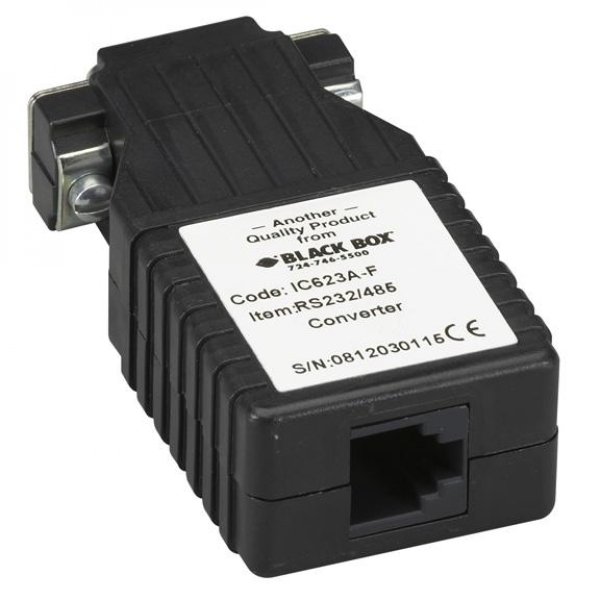 Async RS-232 to RS-485 Interface Converter, DB9 Fe