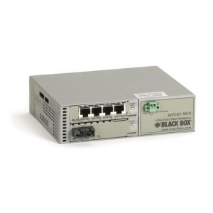 T1/E1 to Fiber Mux, Single-Mode Duplex SC, 30 km