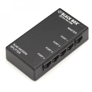 4-Port Modem Splitter - RS-232 on RJ-45
