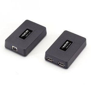 USB 1.1 and 2.0 CAT5 Extender, 2-Port