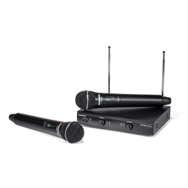 Stage 200 Dual Vocal Wireless System &#40;2&#41; Q6 Dynami