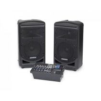 Portable PA -Stereo 8" 2-way Monitors with re