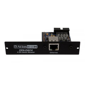 Dante™ Enabled Accessory Card for Use with DPA24
