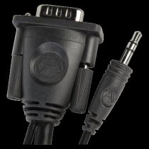 VGA/UXGA Cable w/ 3.5mm Stereo Plug (2 Meters)
