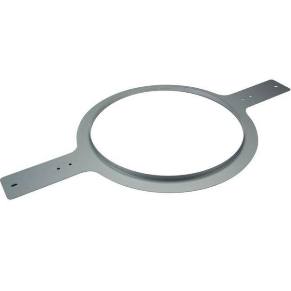Flanged mud ring bracket for pre-installation of A