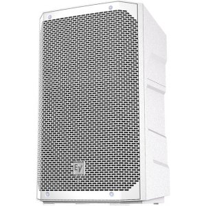 10" 2-way powered speaker, white