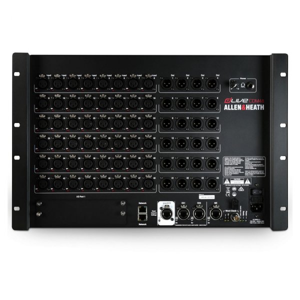 dLive C Class MixRack 48x23 I/O, 128 x 64 FPGA, 1