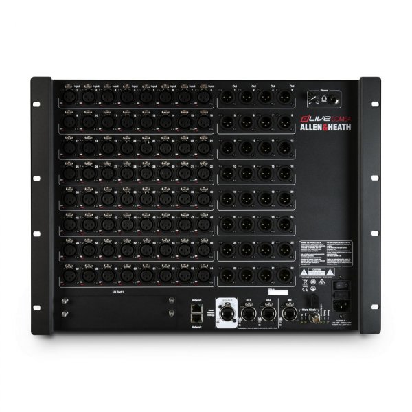 dLive C Class MixRack 64x32 I/O, 128 x 64 FPGA, 1