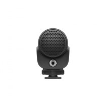 Compact, super-cardioid on-camera microphone