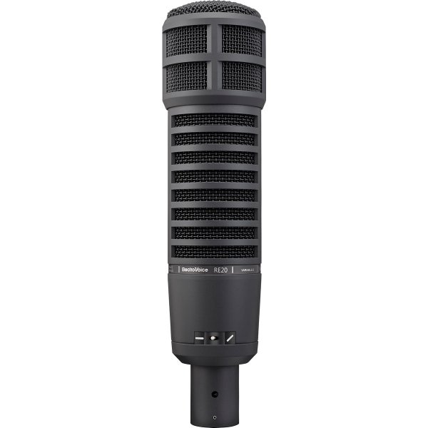 Broadcast announcer's microphone with Variable-D