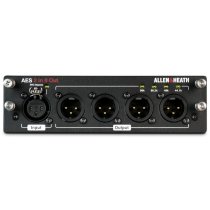 AES3 Module with 2 inputs x 8 outputs w/ SRC 32kHz