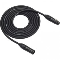 25' XLR Microphone Cable, Gold Plug