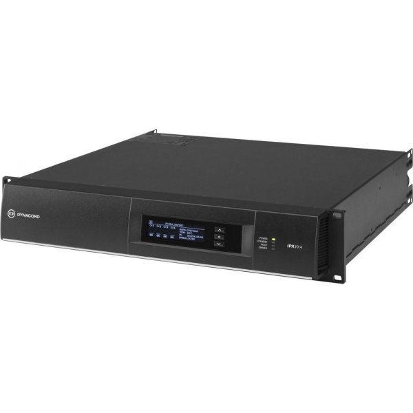 DSP power amplifier 4x2500W with OMNEO/Dante &amp;amp; FIR