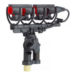 Rycote Double Lyre Boom Adapter Mount - For Use Wi