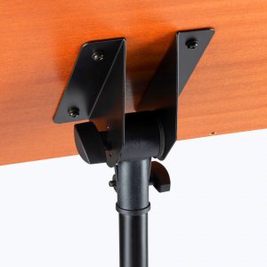 Music Stand w/ Wide Rosewood Bookplate
