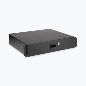 2U Locking Rack Drawer