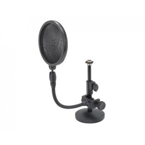 Desktop Mic Stand Metal Pop Filter Bundle