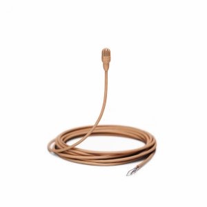 Subminiature Lavalier Microphone - Bare Wire Cocoa