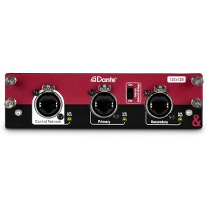 Dante 128x128 networking card, AES67 compatible, D