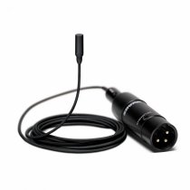 Subminiature Lavalier Microphone - XLR Black w/ Acc