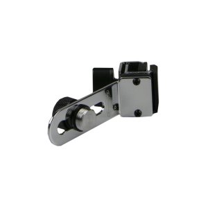 Metal drum rim mount for microphones