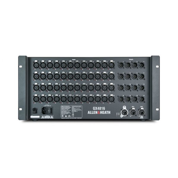 48 x 16 audio expander with dLive 96kHz mic preamp