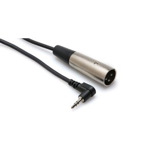15' Microphone Cable (3.5 mm TRS - XLR3M)