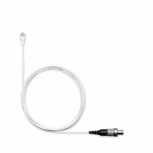 Subminiature Lavalier Microphone - LEMO White