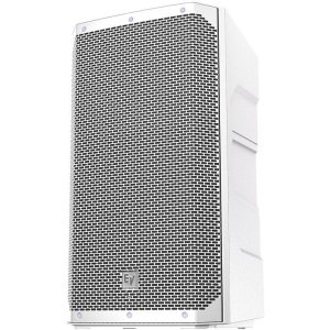 12" 2-way powered speaker, white