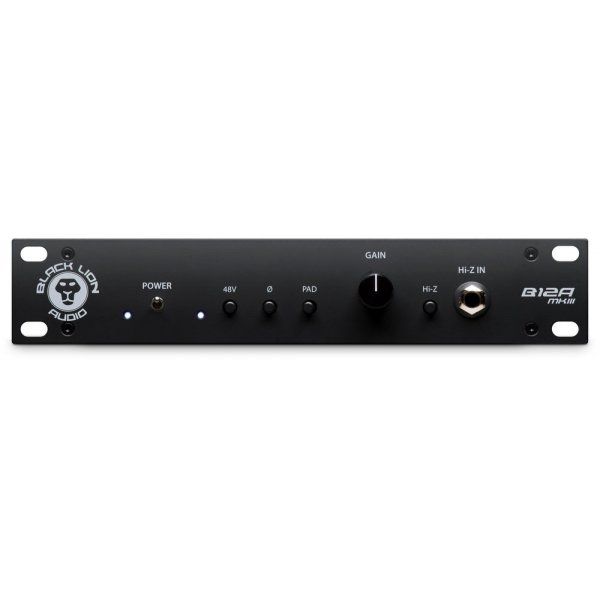 Half-rack American-styled preamp