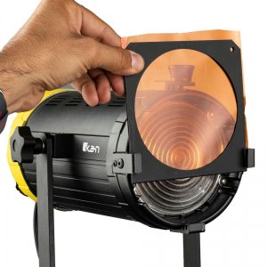 Helia 4" Fresnel 150W Bi-Color LED Light w/ DMX