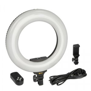 Oryon 14″ Ring light with phone mount, remote, and bag