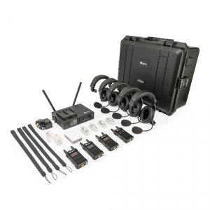 Wireless Intercom System 1000ft w/ 4 Beltpacks